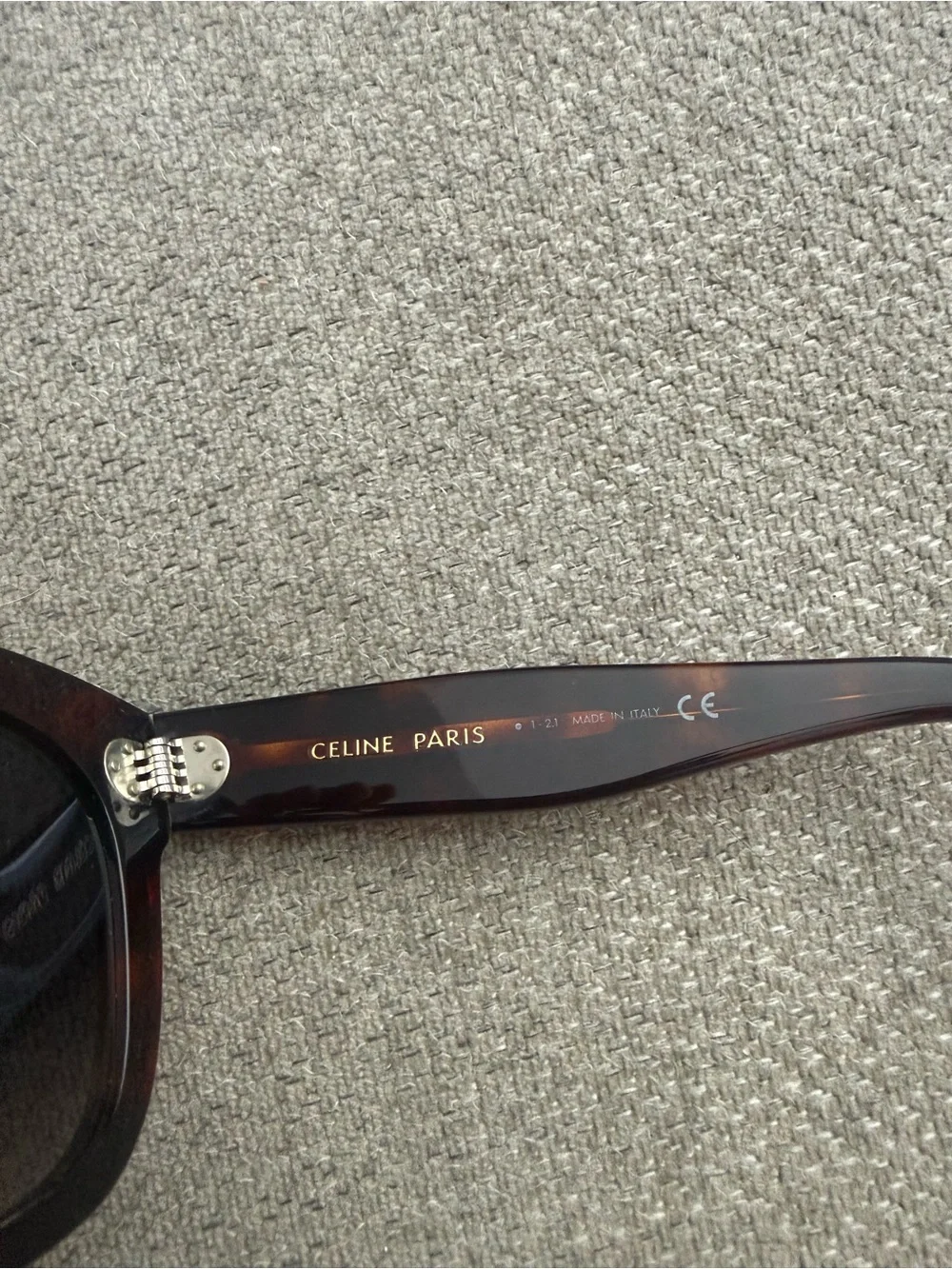 Celine Square Polarized Acetate Sunglasses